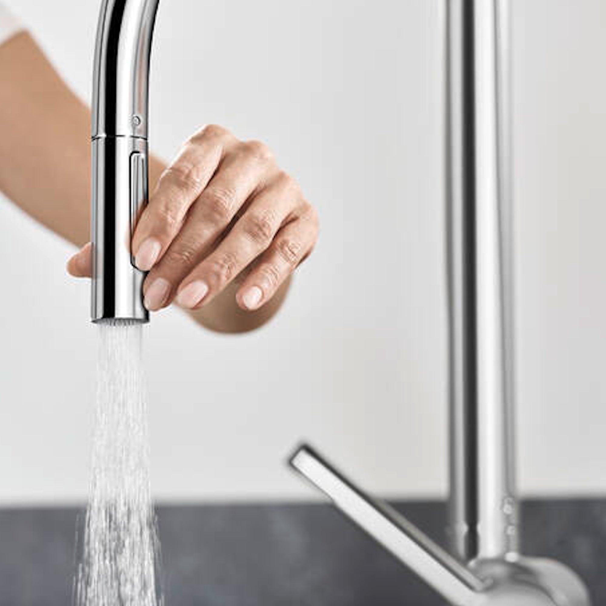 Talis M54 210 kitchen mixer 2jet with pull-out spray