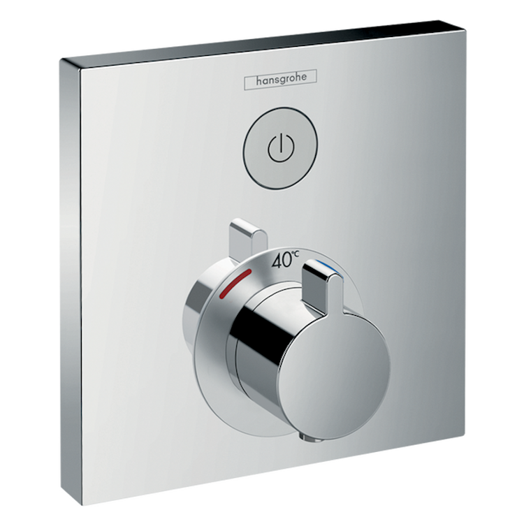 Select Thermostat 1 Button Shower Mixer