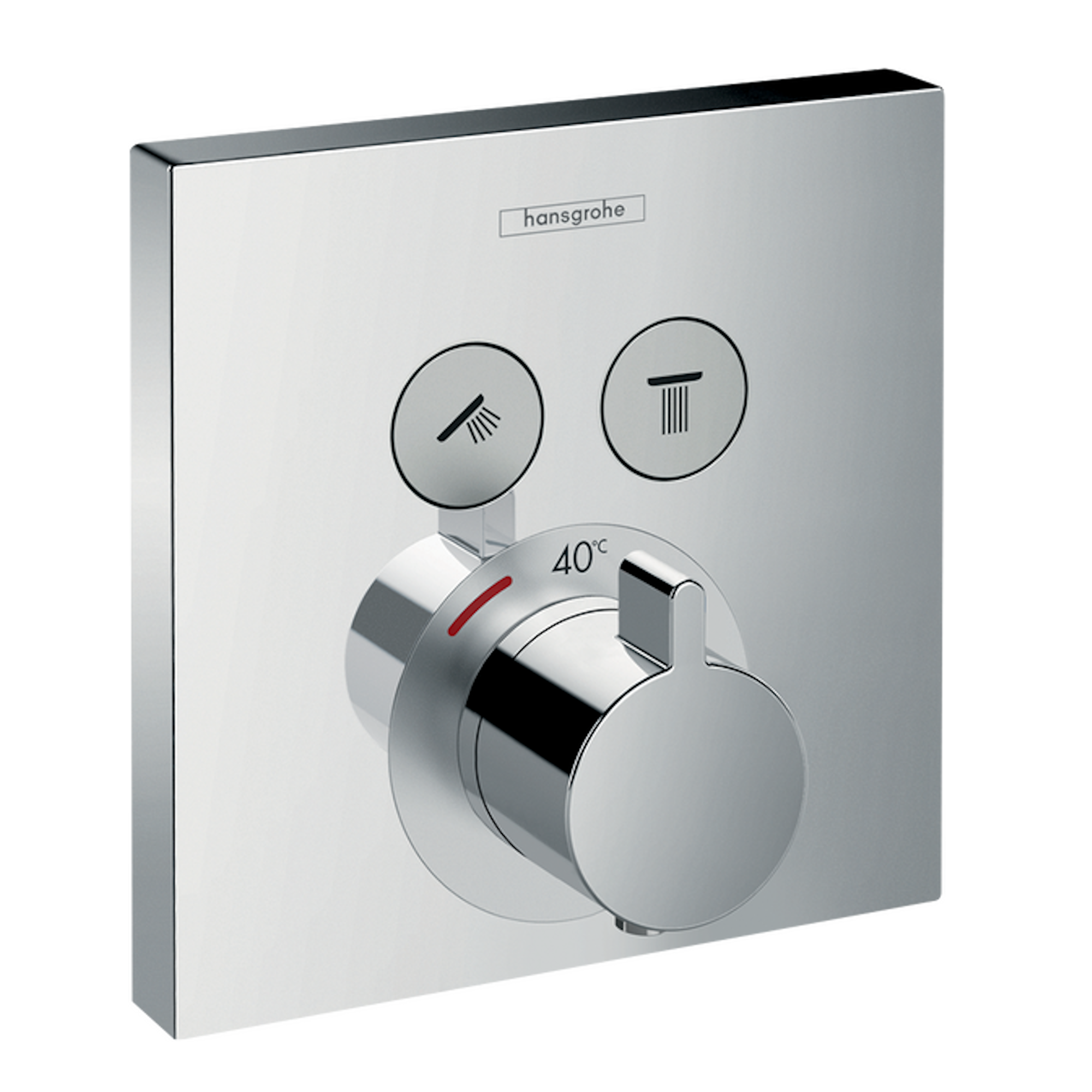 Select Thermostat 2 Button Shower Mixer