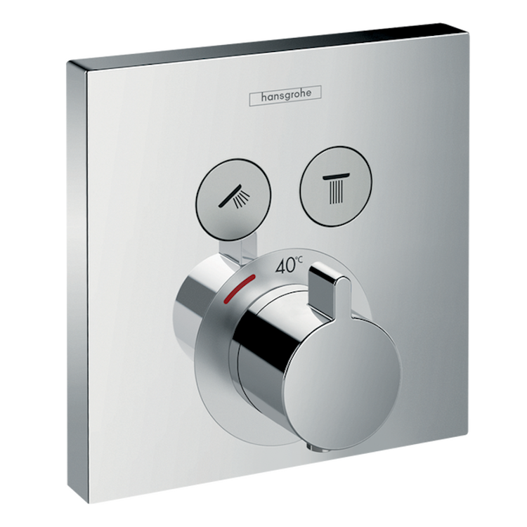 Select Thermostat 2 Button Shower Mixer