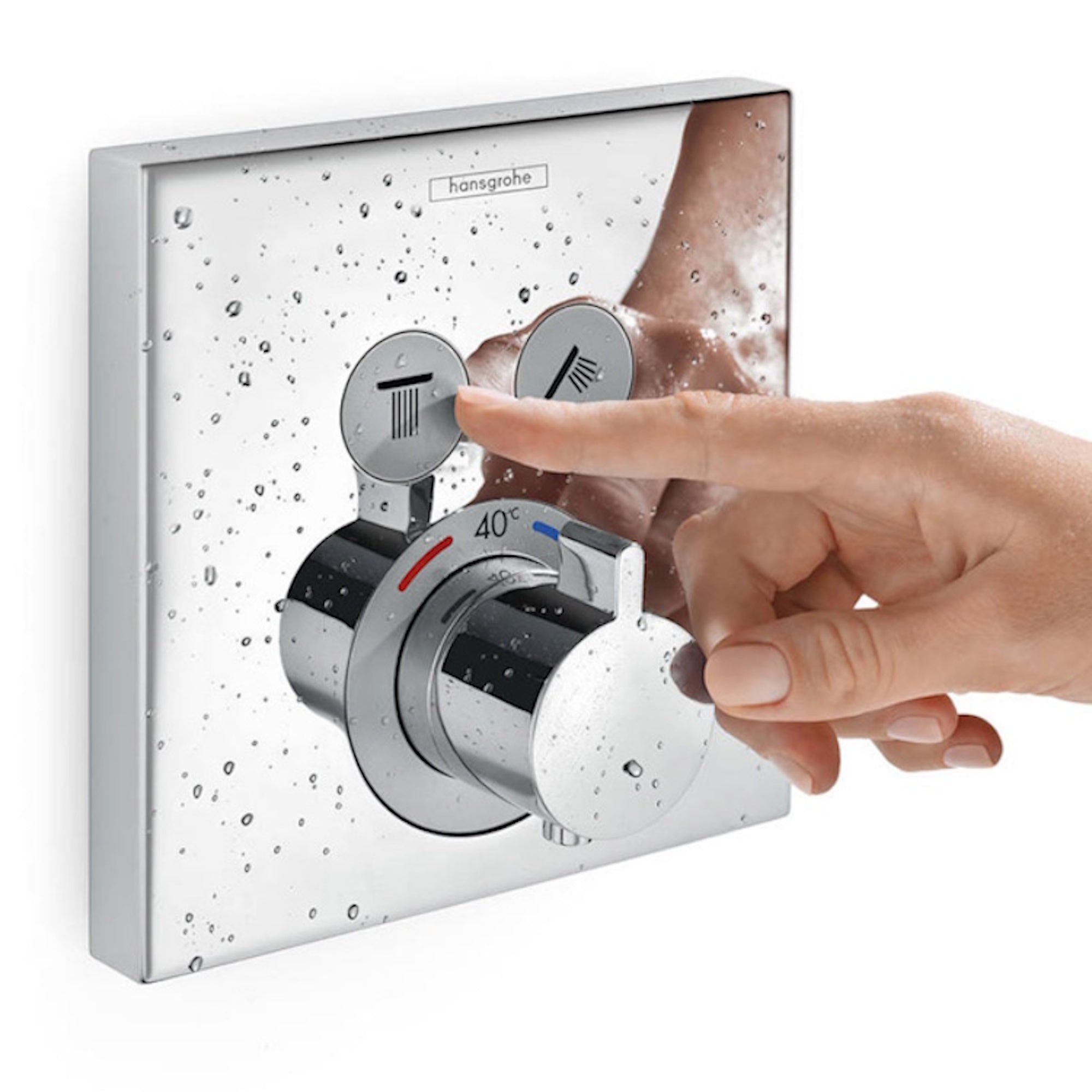 Select Thermostat 2 Button Shower Mixer