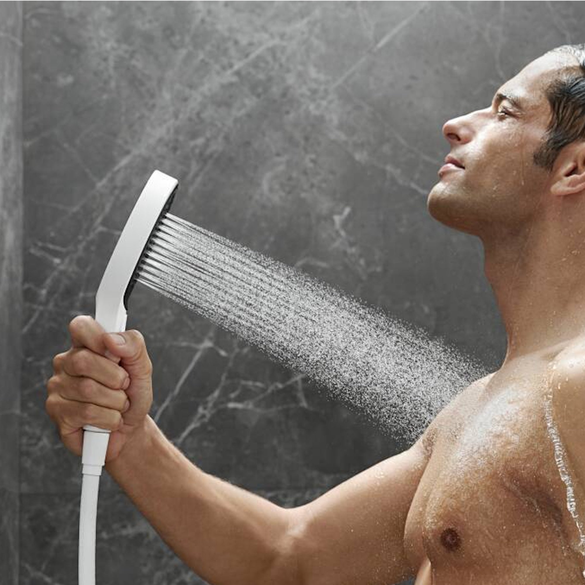 Rainfinity Shower Set - Hand shower & Unica Puro Rail