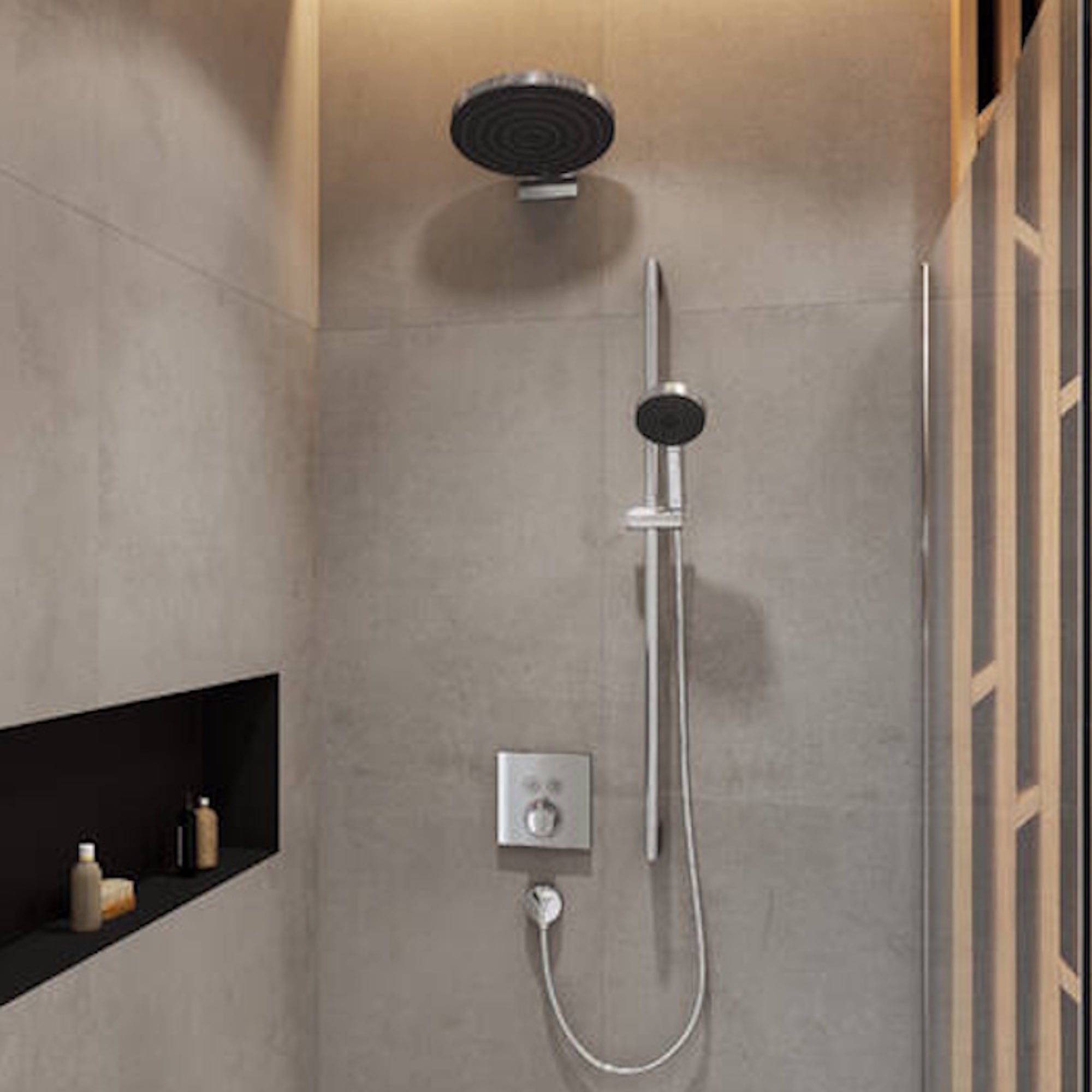 Select Thermostat 2 Button Shower Mixer